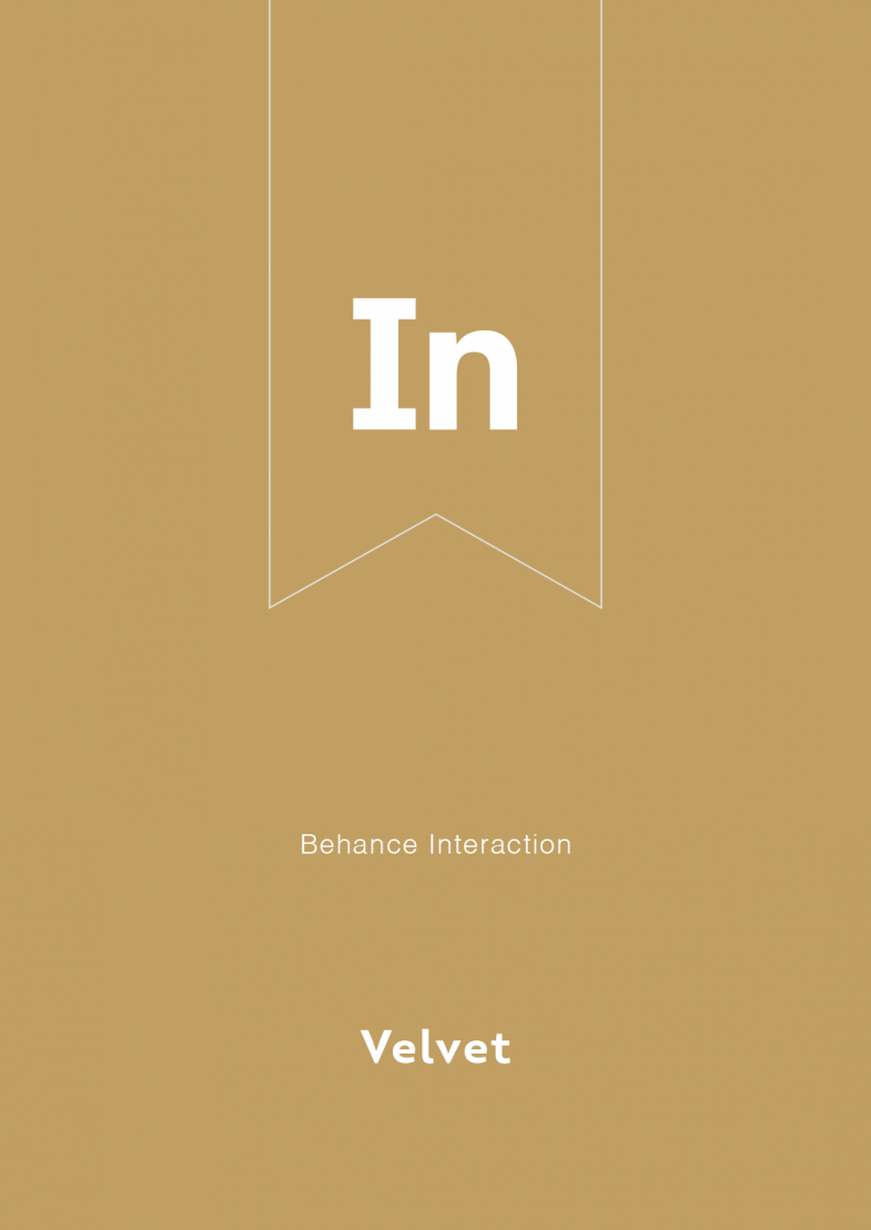 Награда за приложение velvet от behance ui