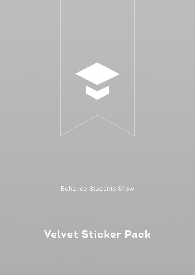 Награда за стикеры velvet от behance students show