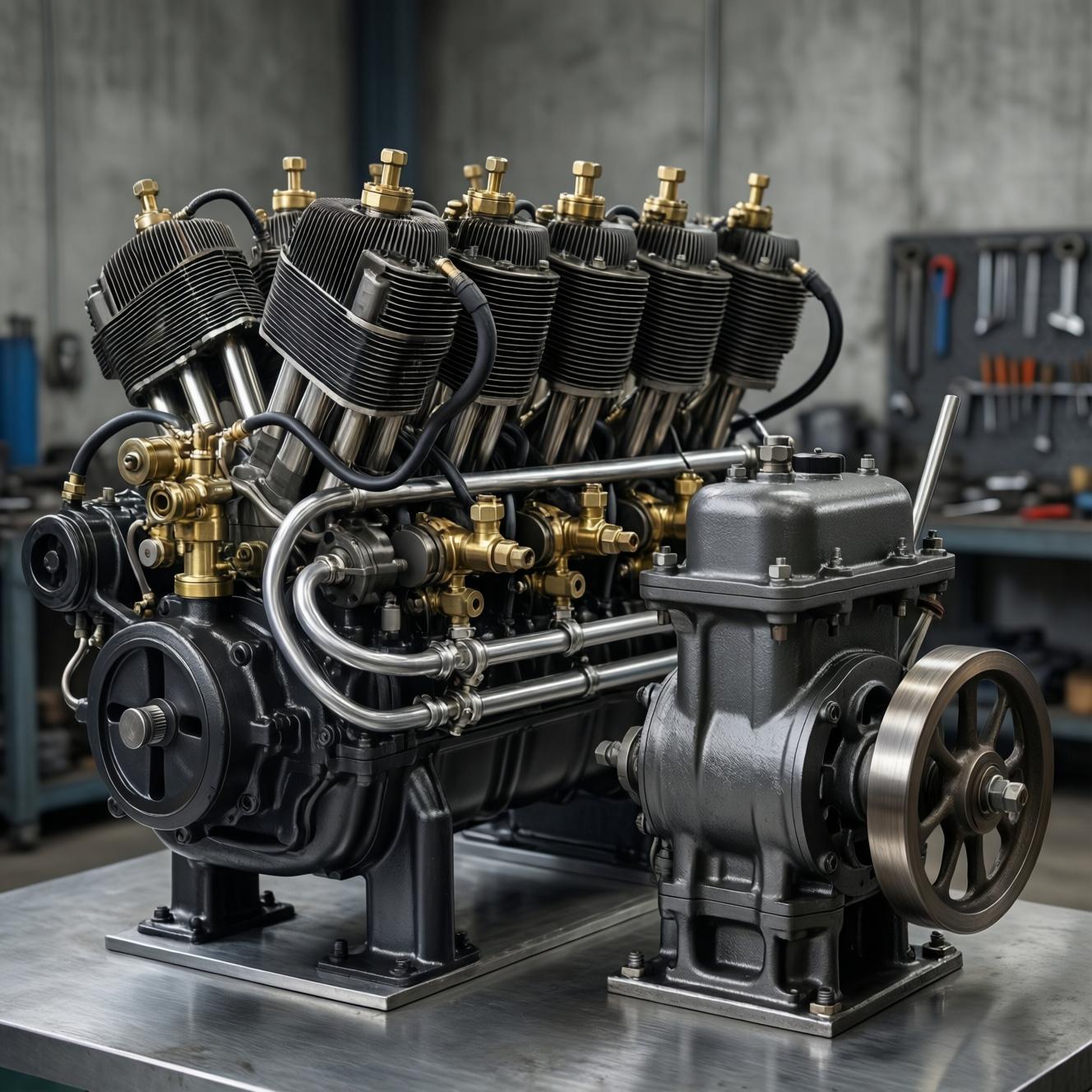 B дизельные двигатели 